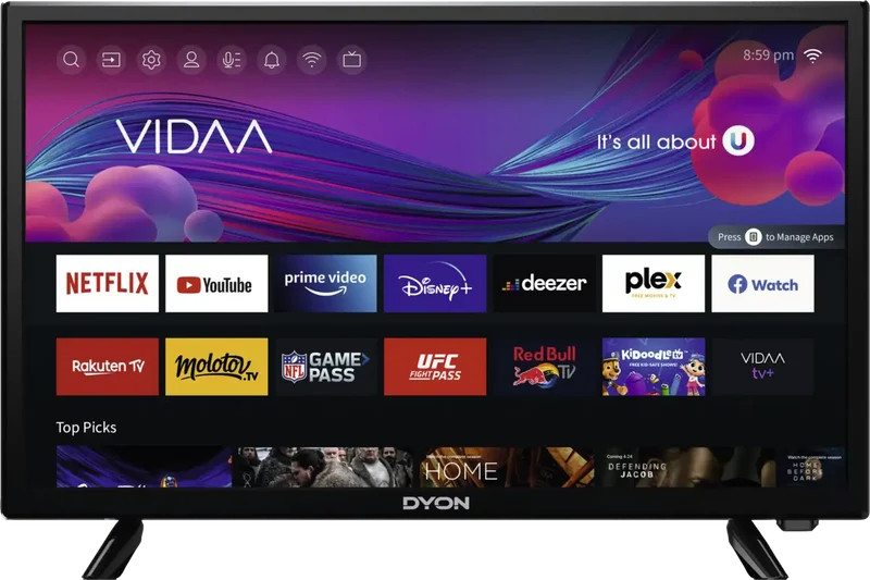 Dyon Smart 24 VX LED-TV (15 - 25 Zoll, 38 - 64cm)