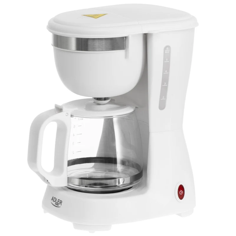 Adler AD 4381w Filter-Kaffeemaschine 0,6L weiß