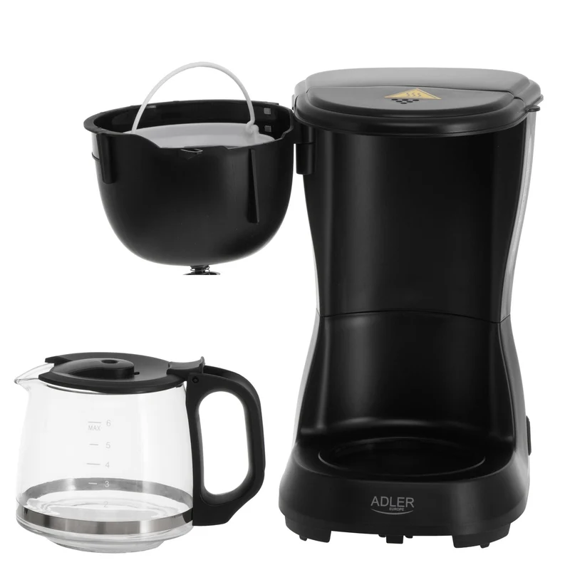 Adler AD 4381b Filter-Kaffeemaschine 0,6L schwarz