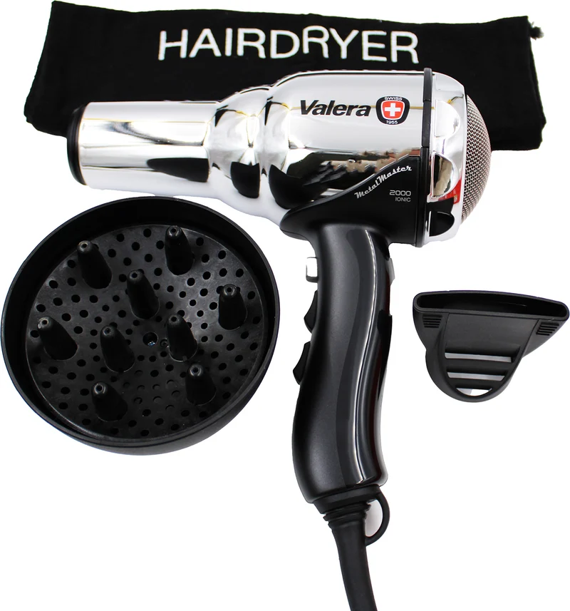 Valera 584.02ID Swiss Metal Master 2000 Haartrockner Chrom 2000W