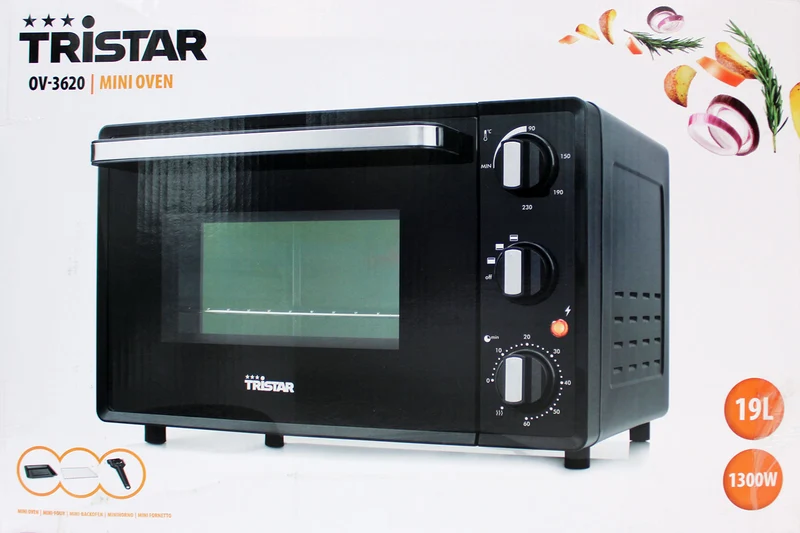 Tristar OV-3620 Mini-Backofen 19 L - 1300 W