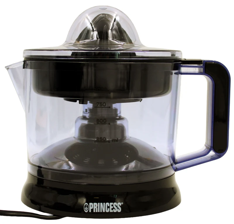 Princess 201004 Zitruspresse, schwarz 1L