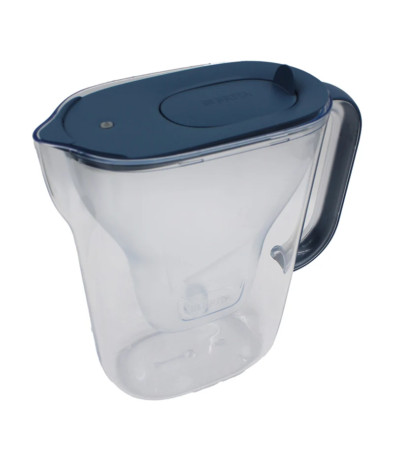 Brita Style Essential Wasserfilter 2,4L graublau 1 x mit 6x Maxtra Pro Kartuschen