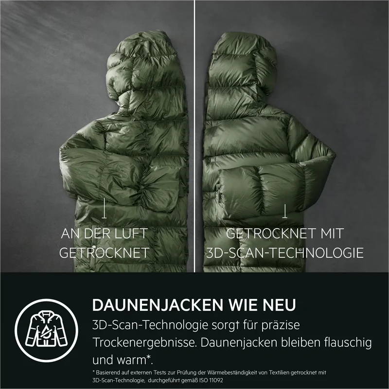 AEG TR9T70689 Wärmepumpentrockner – 8 kg, 3DScan, AbsoluteCare® Plus & MixDry