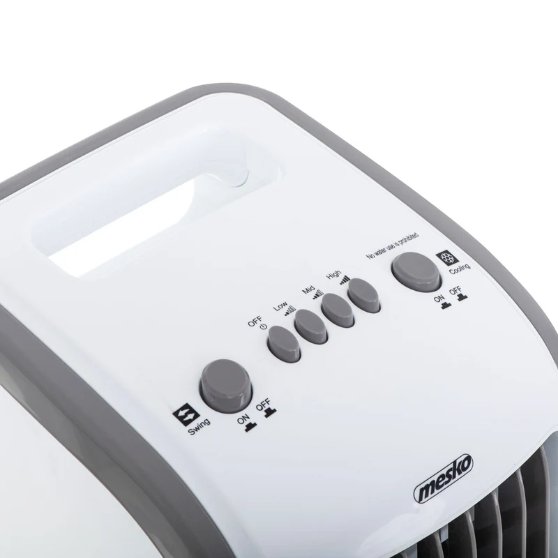 Mesko MS 7918 Klimaanlage Kühlung/Reinigung/Befeuchtung mit Räder, 4L, 350W