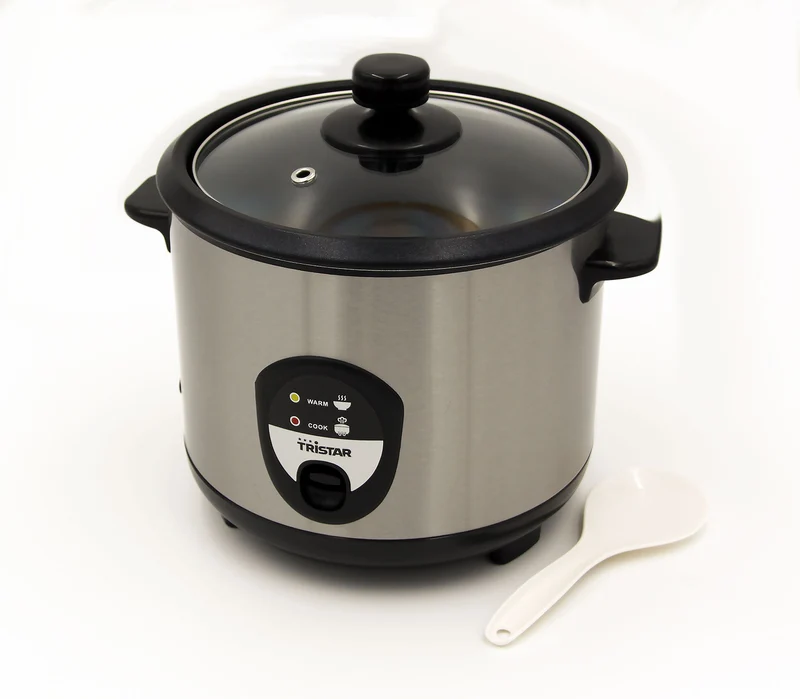 Tristar RK-6129 Reiskocher 2,2L Edelstahl/Schwarz