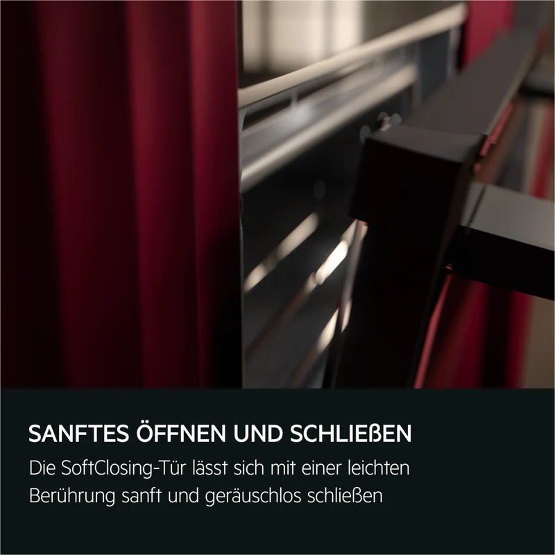 AEG TE7AB63FSB Einbaubackofen – 72 Liter, EXCite Touch-Display, MealAssist & SoftClosing