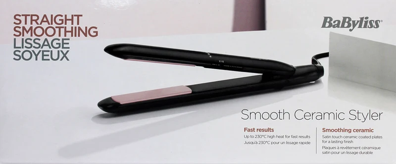 BaByliss ST241E Haarglätter Smooth Caramic 230