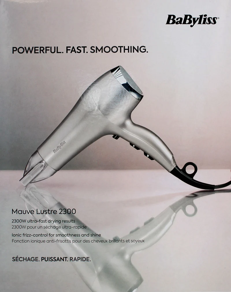 BaByliss D781E Haartrockner Mauve Lustre 2300W