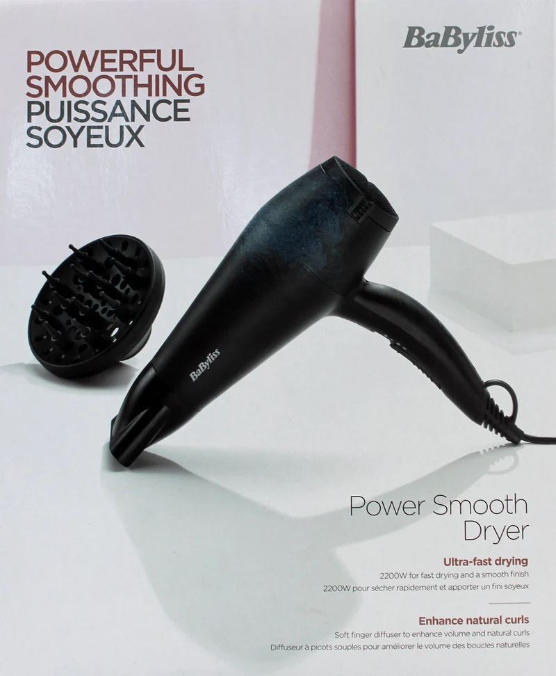 BaByliss D215DE Haartrockner Power Smooth 2200W