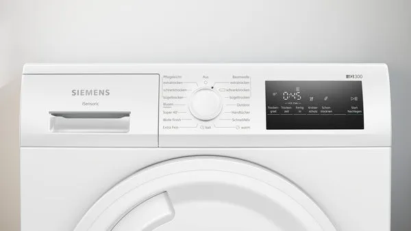 Siemens Wärmepumpen-Trockner 8 kg autoDry easyClean-Filter LED-Display WT43H004
