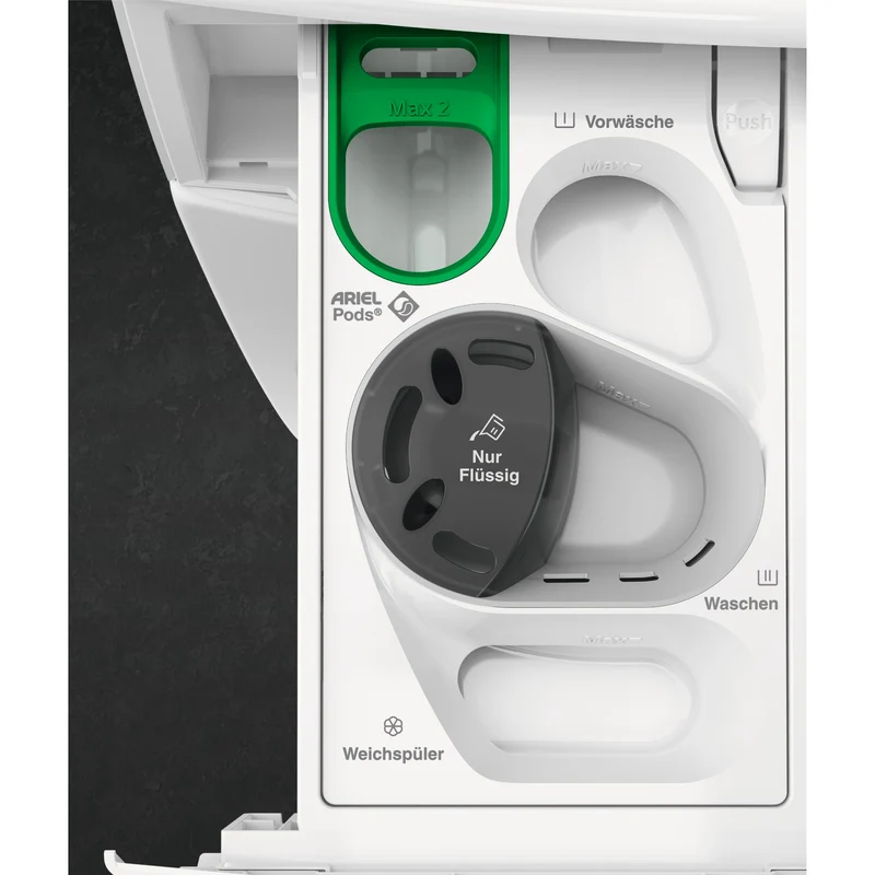 AEG LR7E75499 Waschmaschine / Serie 7000 ProSteam® / UniversalDose Schublade / 9,0 kg / Leise / Mengenautomatik / Nachlegefunktion / Wasserstopp / 1400 U/min