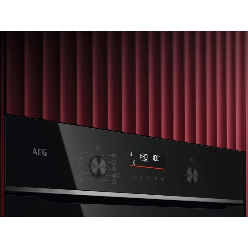 AEG TS6PB53ZAB 6000 SenseCook® / Einbaubackofen / WLAN-fähig / Pyrolytische Selbstreinigung / Schwarz