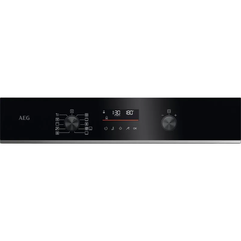 AEG TS6PB53ZAB 6000 SenseCook® / Einbaubackofen / WLAN-fähig / Pyrolytische Selbstreinigung / Schwarz