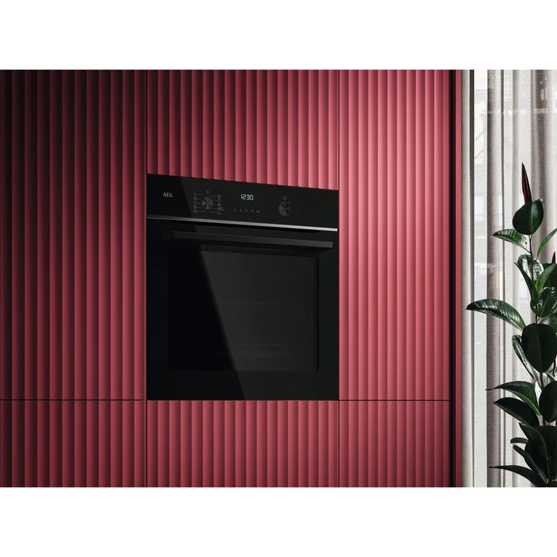 AEG TS6PB53ZAB 6000 SenseCook® / Einbaubackofen / WLAN-fähig / Pyrolytische Selbstreinigung / Schwarz