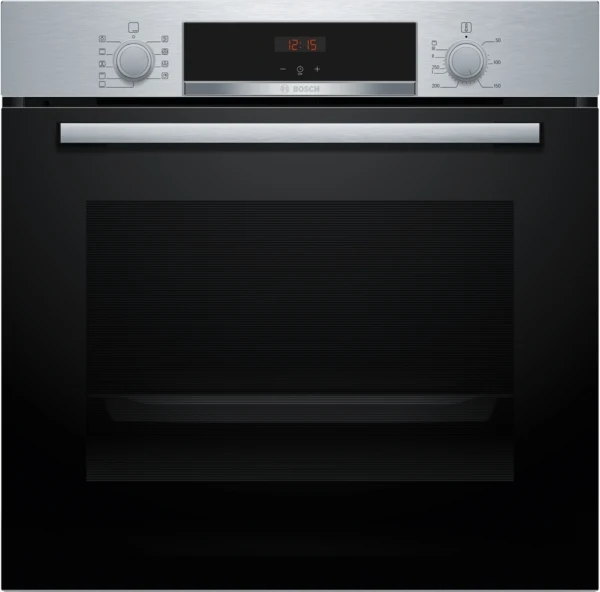 Bosch Serie 4, Einbau-Backofen, 60 x 60 cm, Edelstahl HBA514BS3