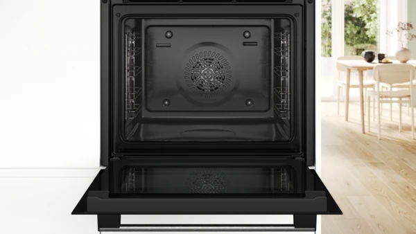 Bosch Serie 4, Einbau-Backofen, 60 x 60 cm, Edelstahl HBA514BS3