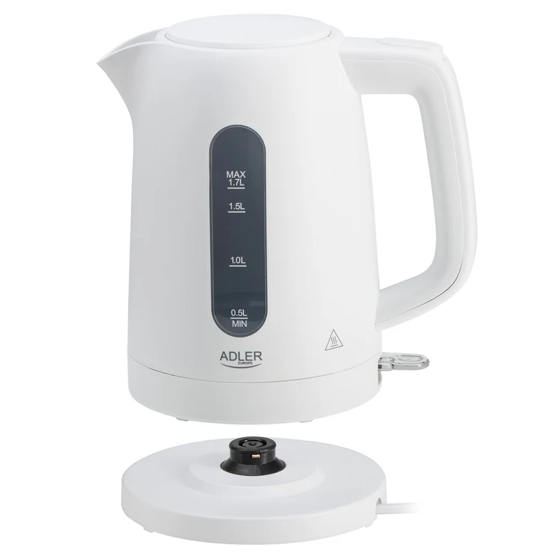 Adler AD 1379w Wasserkocher 1,7l weiß 1850W