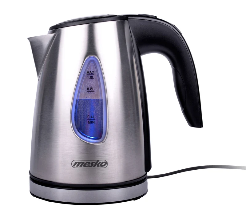 Mesko MS 1351 Wasserkocher Edelstahl 1L