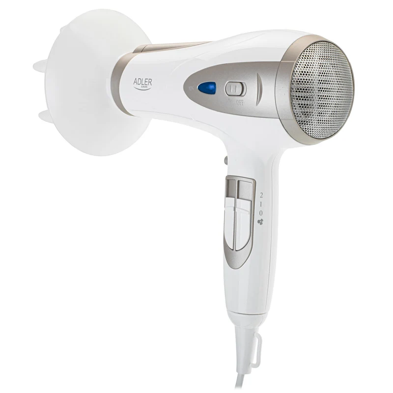Adler AD 2248wc Haartrockner 2400W weiß/champagner