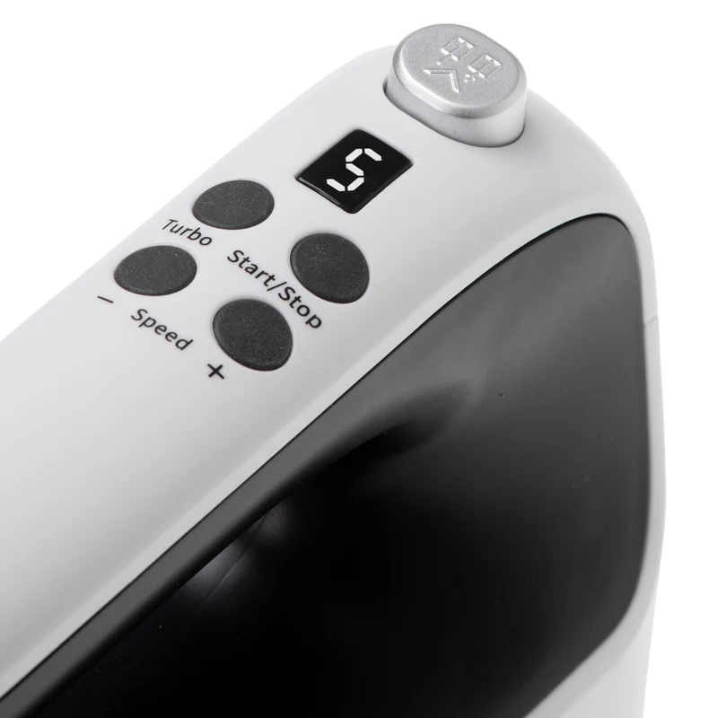 Adler AD 4229 Handmixer 600 Watt mit Rührbesen, Knethaken und Schneebesen