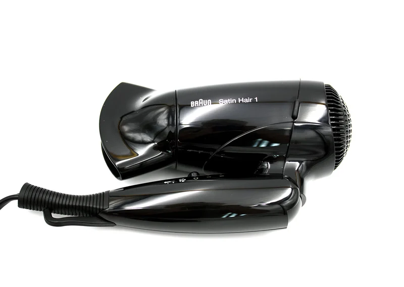 Braun HD 130 SatinHair1 Style&Go Reise-Haartrockner schwarz