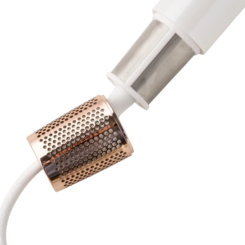 Adler AD 2272 SUPERSPEED Ionen Haartrockner weiß Diffusor LED-Display