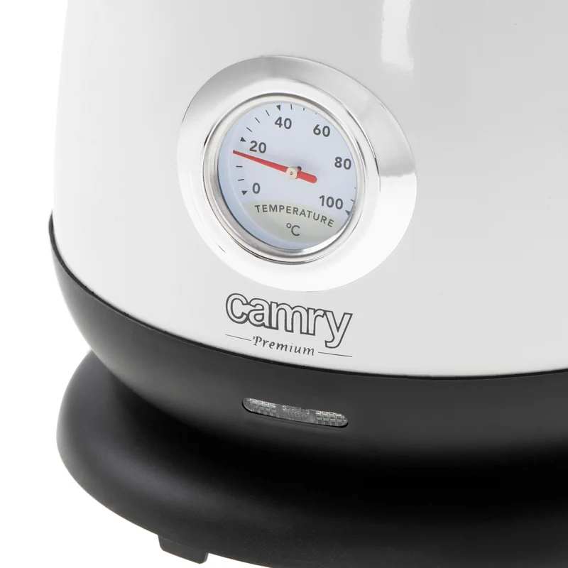 Camry CR 1344w Wasserkocher 1,7 Liter weiß