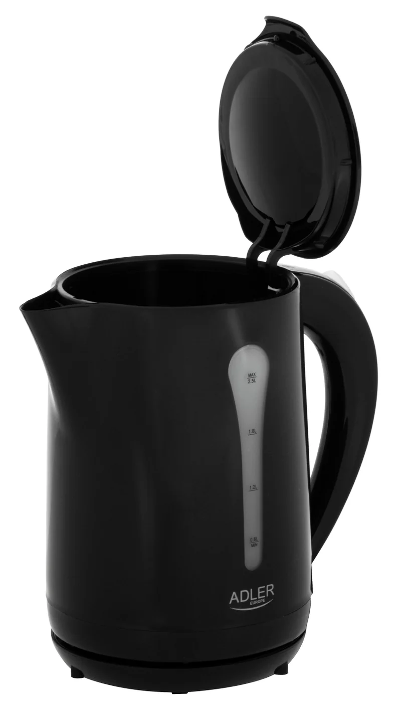 Adler AD 1244b Wasserkocher 2,5L 2200W schwarz
