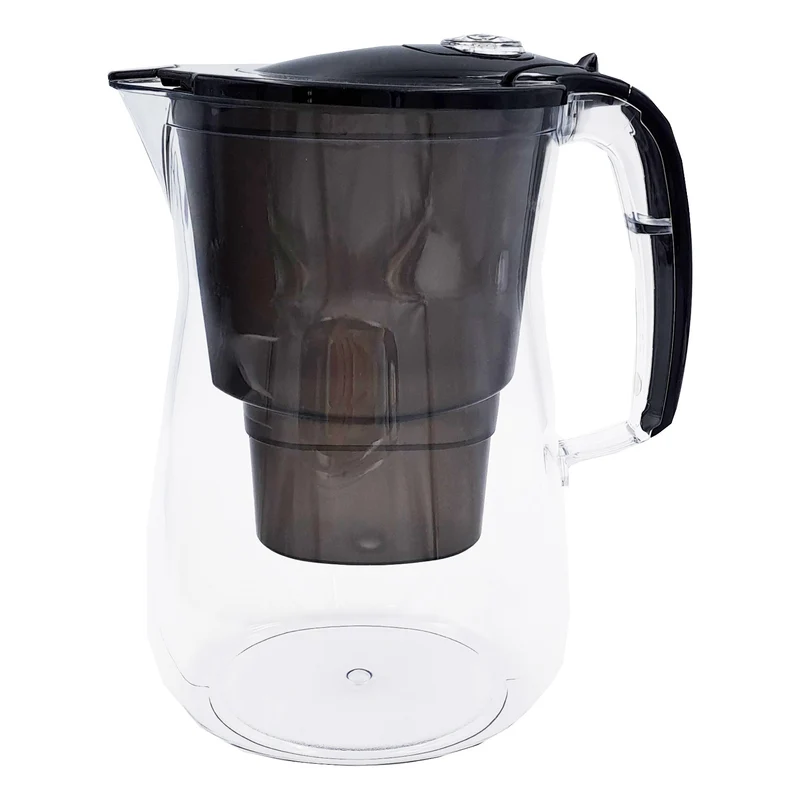 AQUAPHOR Onyx Wasserfilter SET 2,8 l inkl. 3 Filterkartuschen MAXFOR+ MG B25 Farbe: Schwarz