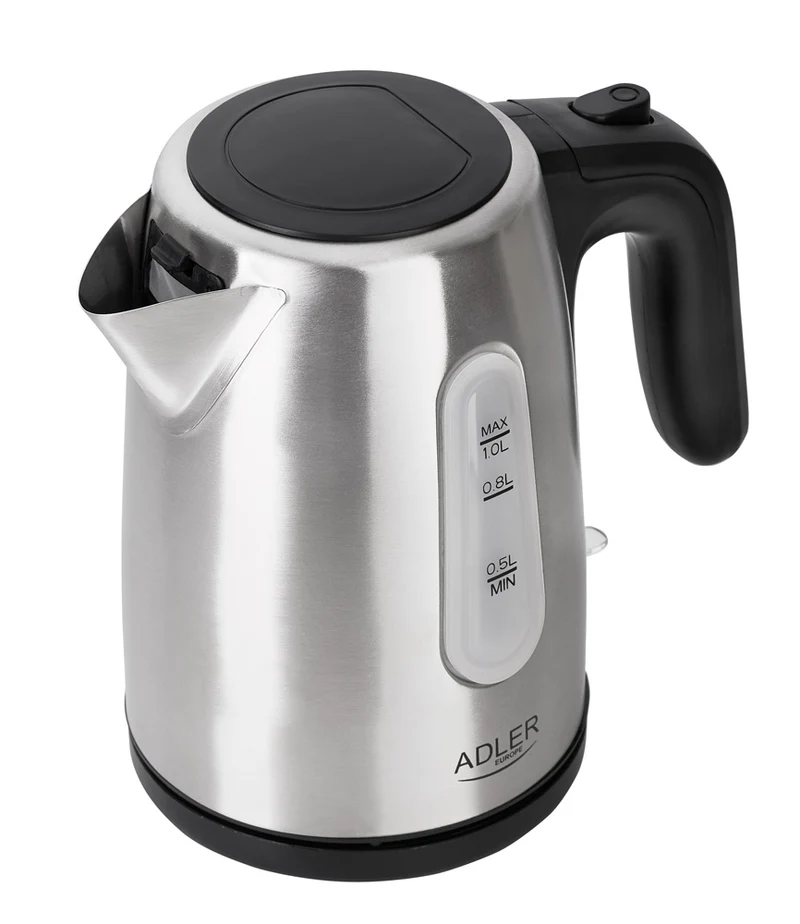 Adler AD 1273 Edelstahl Wasserkocher 1 L 1200 W