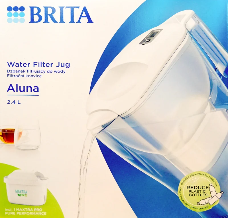 Brita Aluna Cool Wasserfilter 2,4L weiß inkl. 1x Maxtra PRO Filterkartusche