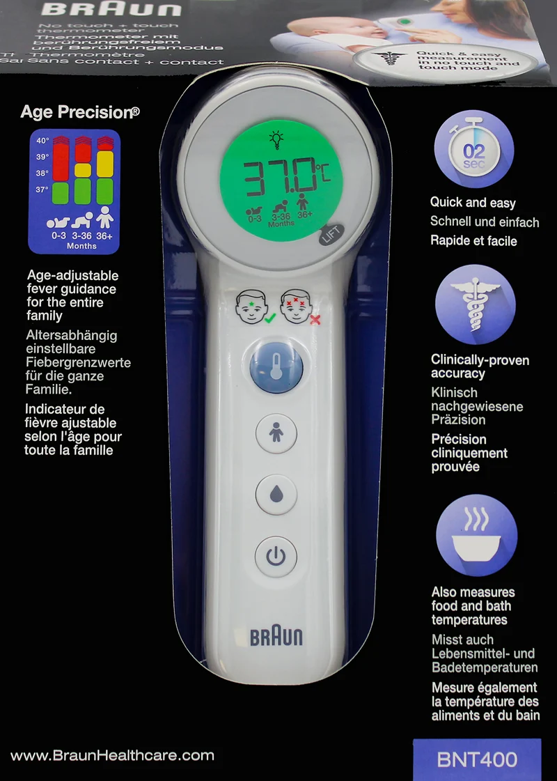 Braun BNT400WE Thermometer weiß