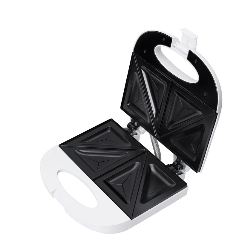 Adler AD 301 Sandwichmaker weiß 750 Watt mit Backampel