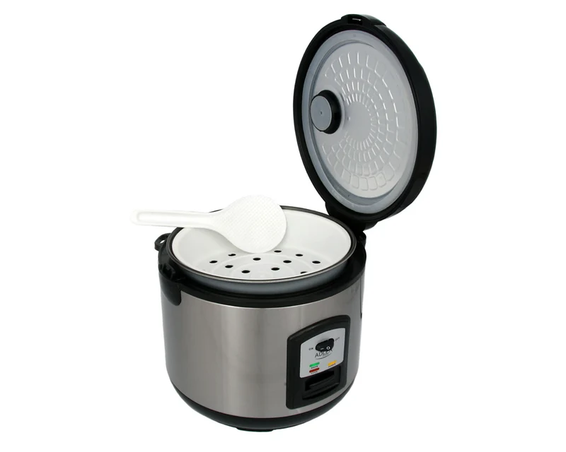 Adler AD 6406 Reiskocher (Dampfgarer) 1,5 L Edelstahl / schwarz