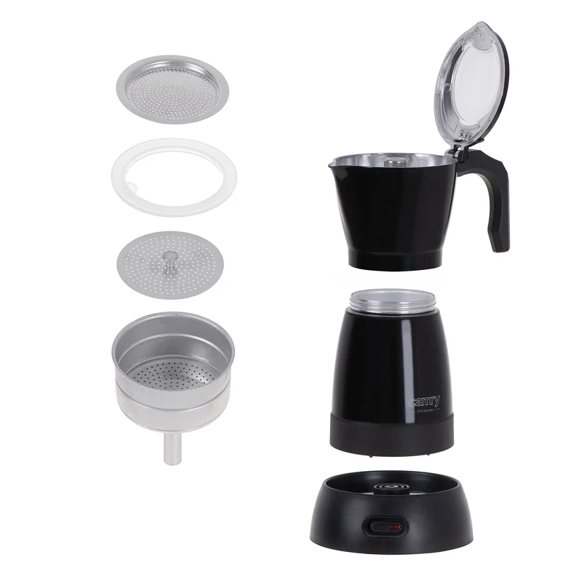 Camry CR 4415b elektr. Espresso-/Mokkakanne schwarz