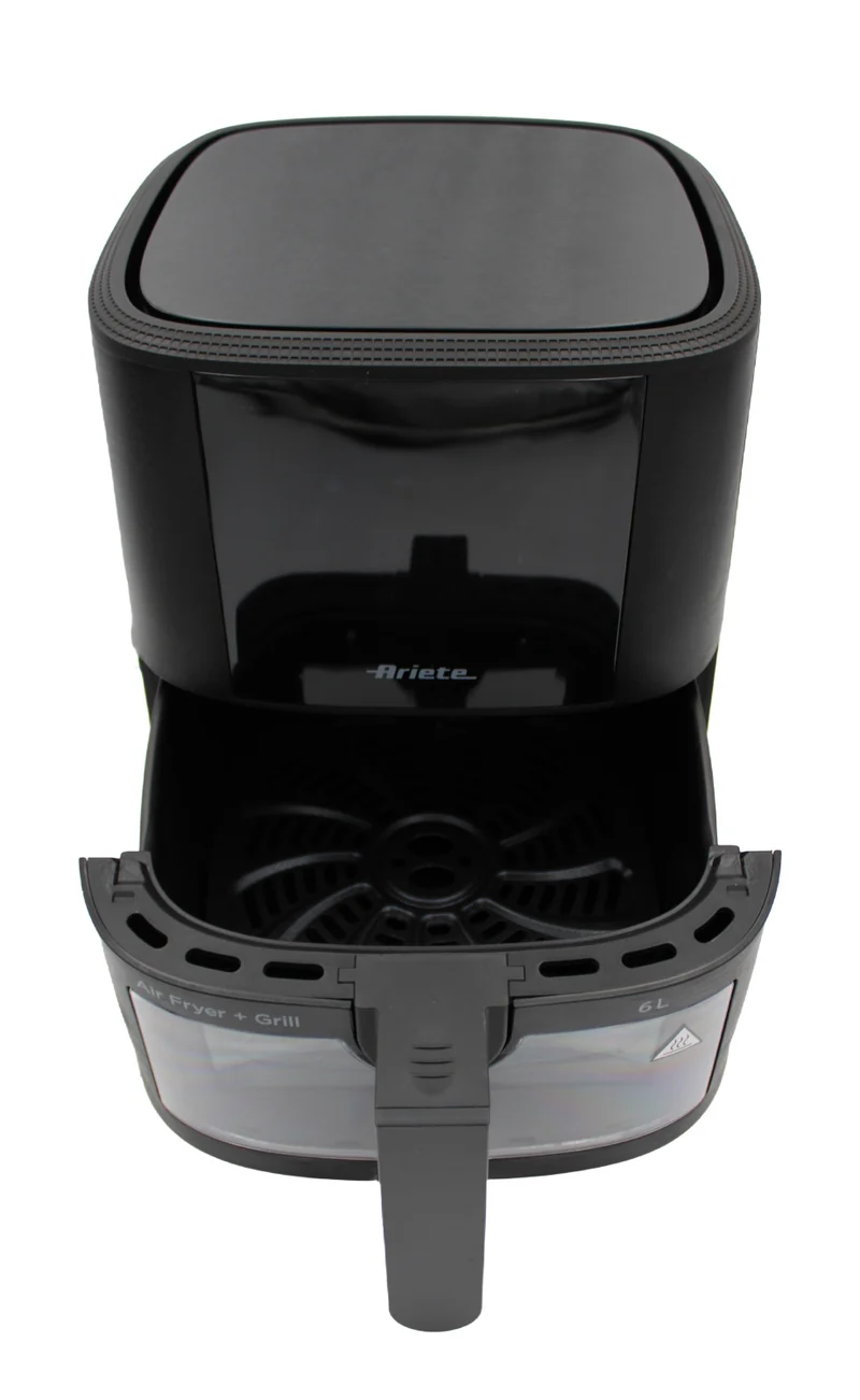 Ariete 4626 Airy Fryer Heißluftfriteuse 6L mit transparenten Korb