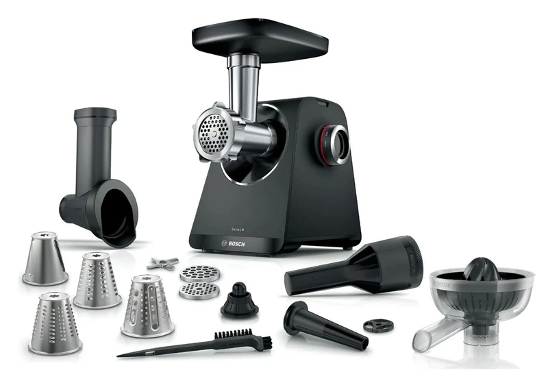 Bosch MFWS450B Serie4 MultiPower Fleischwolf 1900W schwarz