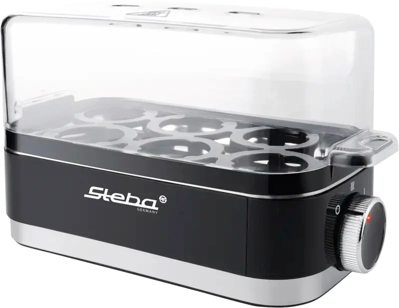 Steba EK 7 Eierkocher Schwarz-Edelstahl