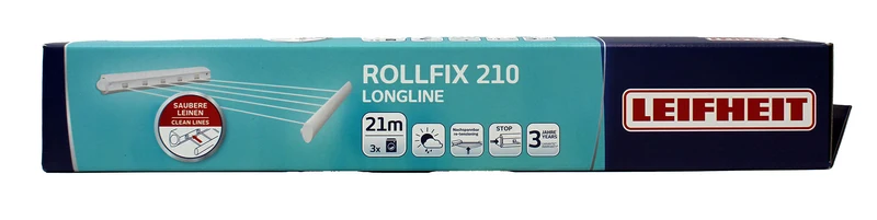 Leifheit 83040 Rollfix 210 Wandtrockner