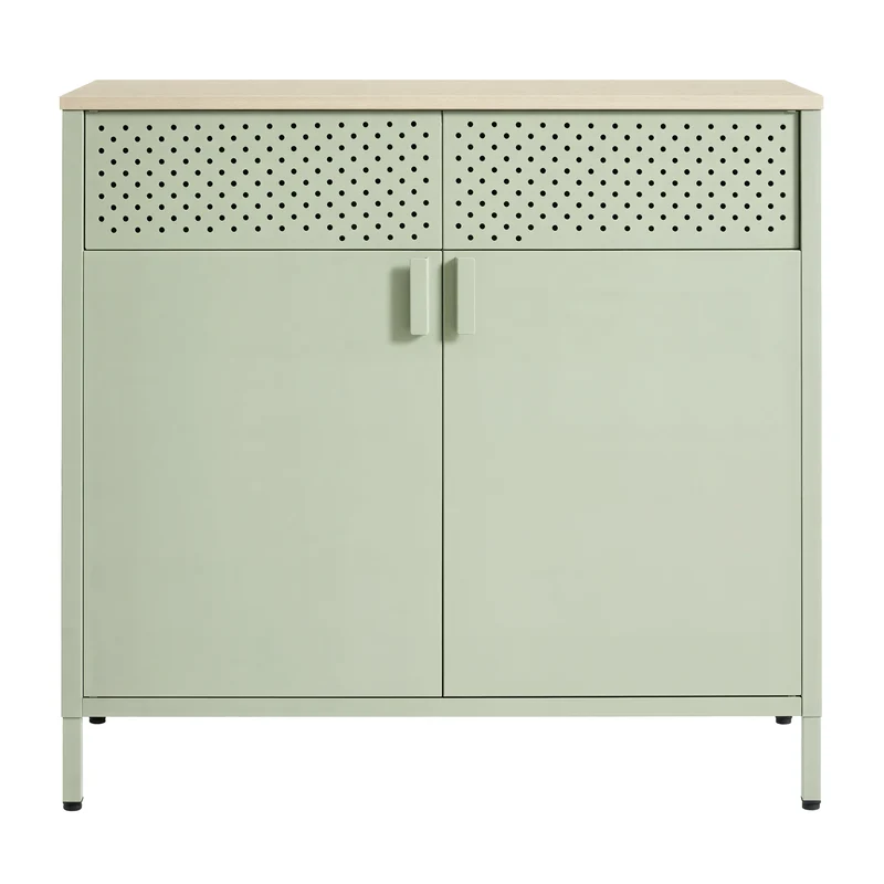 Aufbewahrungsschrank, Metallschrank, mit Doppeltür
