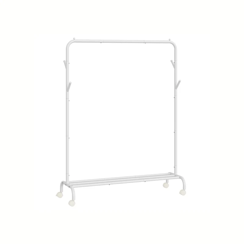 Kleiderständer auf Rollen 103,5 cm breit tintenschwarz