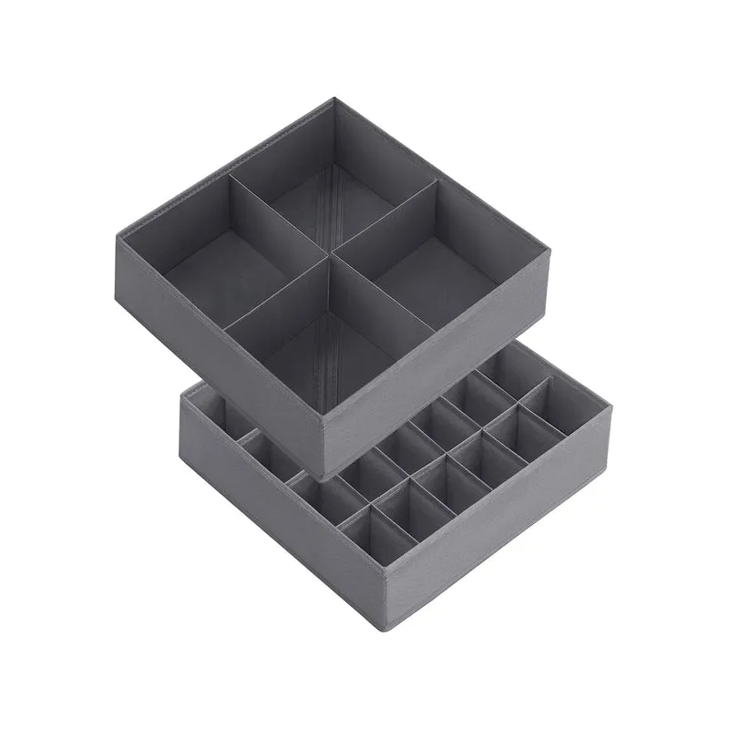 2er-Set Faltbarer Unterwäsche Organizer