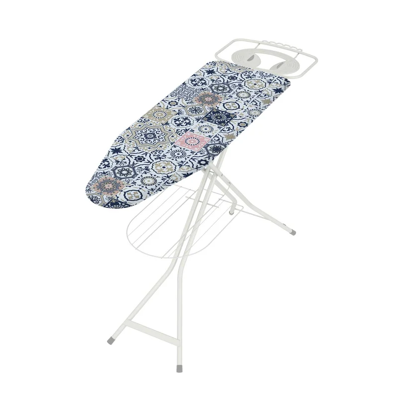 Colombo STELLA - Bügelbrett 120x40 cm, Bügeltisch, Bügelbrett Klappbar, Größe L, 6 Positionen