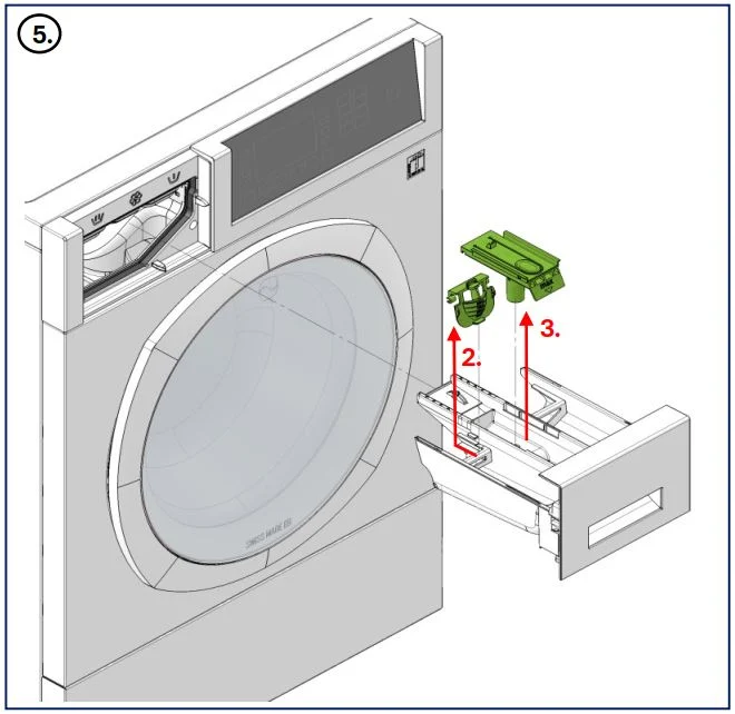 Waschmittelschublade