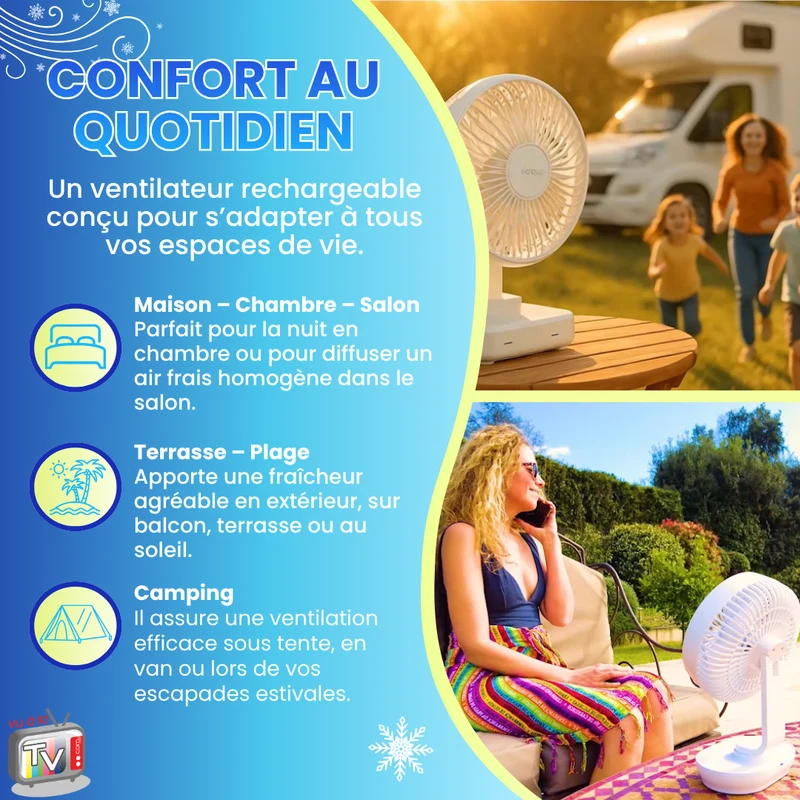Ventilateur Nomade Air Fresh Fan