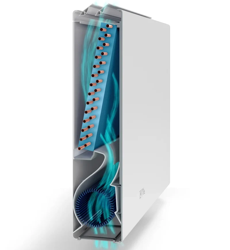 Ventilconvettore a Parete Ideal Clima Nemo 600 TNM06D Wi-Fi Optional