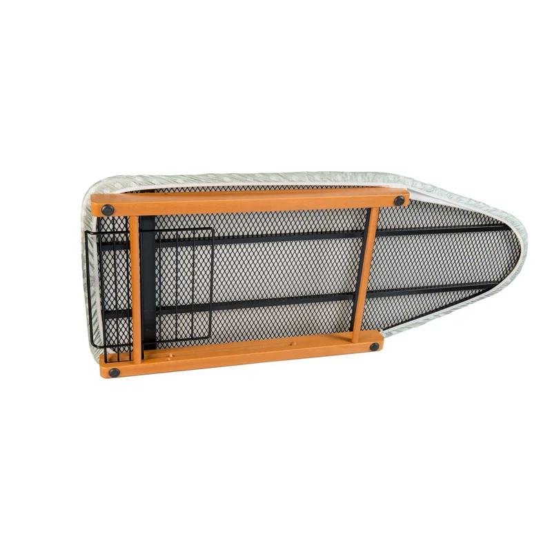 Bügeltisch STIROPRATICO, Tisch-Bügeltisch, verschiebbare Bügeleisenablage, Arbeitsfläche 108 x 45 cm. - Farbe Kirsche