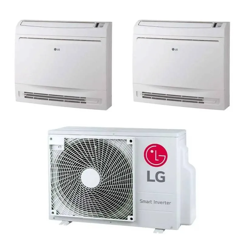 Climatiseur Bi-Split LG 9+18 BTU R-32 Wi-Fi en option | MU3R19
