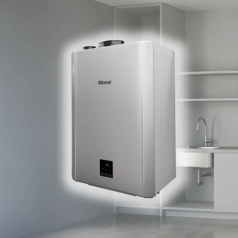 Scaldabagno a Condensazione Interno/Esterno Rinnai Infinity NB 32 Lt REU-NB3242FFC-E Metano/Gpl con Kit Scarico Fumi